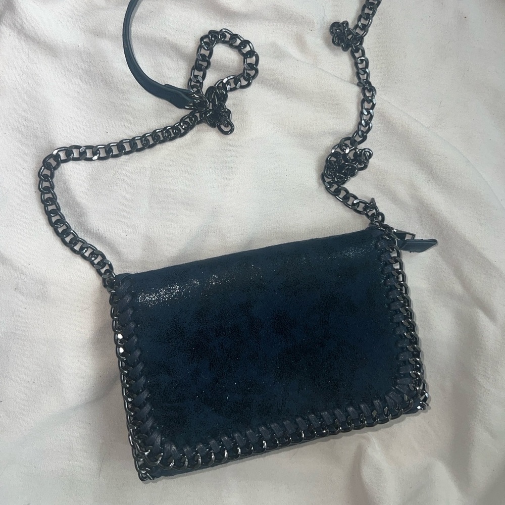 Stylish Black Chain Shoulder Bag